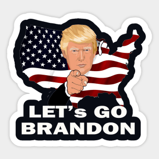 Let's Go Brandon Sticker